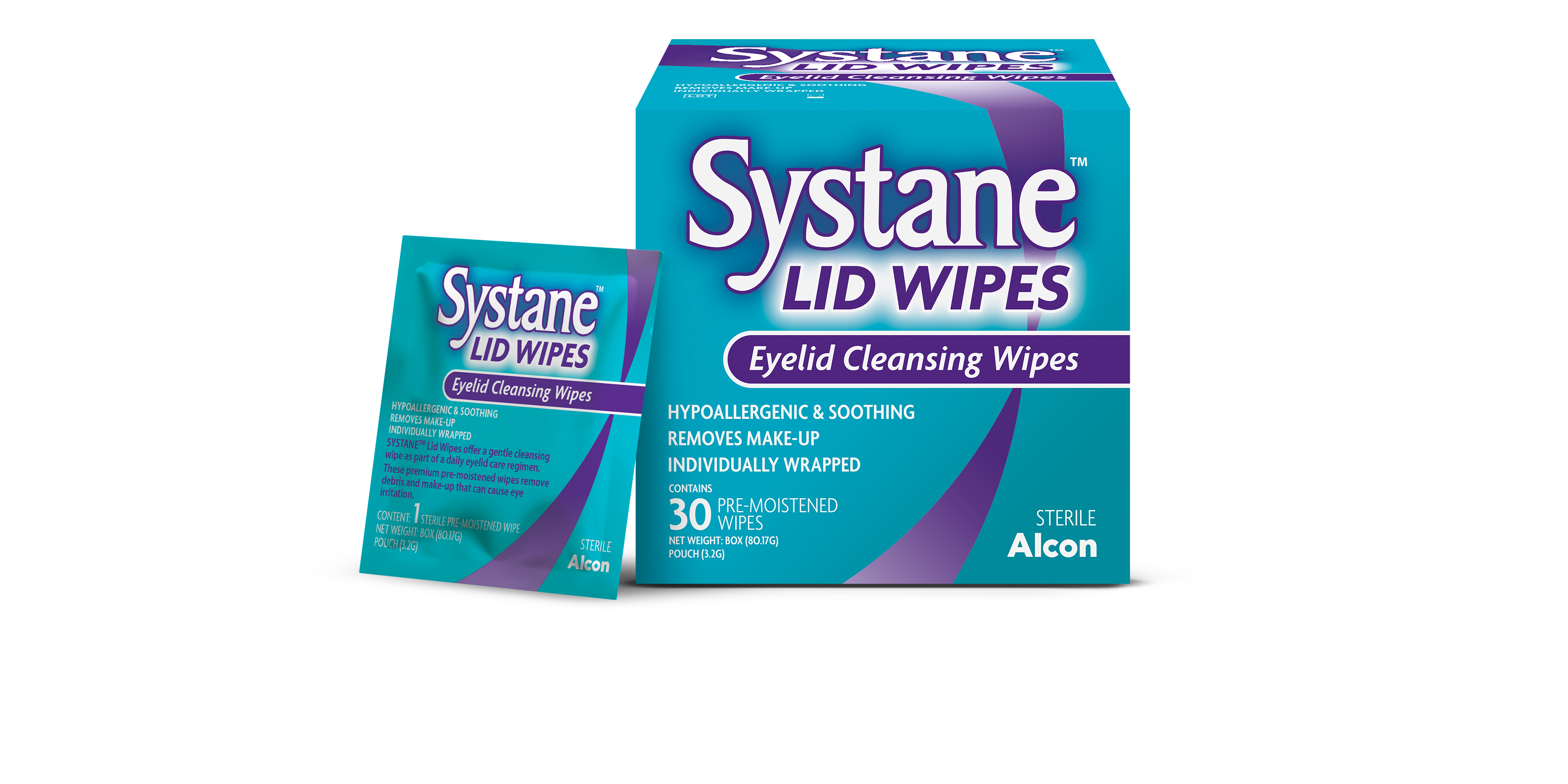 SYSTANE LID WIPES 30 PACK
