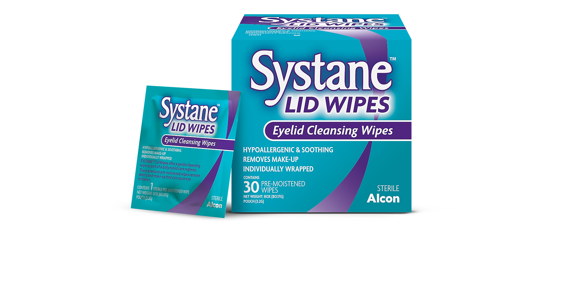 SYSTANE LID WIPES 30 PACK