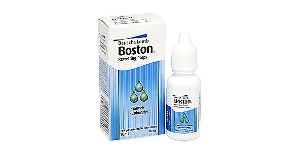 BOSTON  REWETTING DROPS Solutions and Accessories