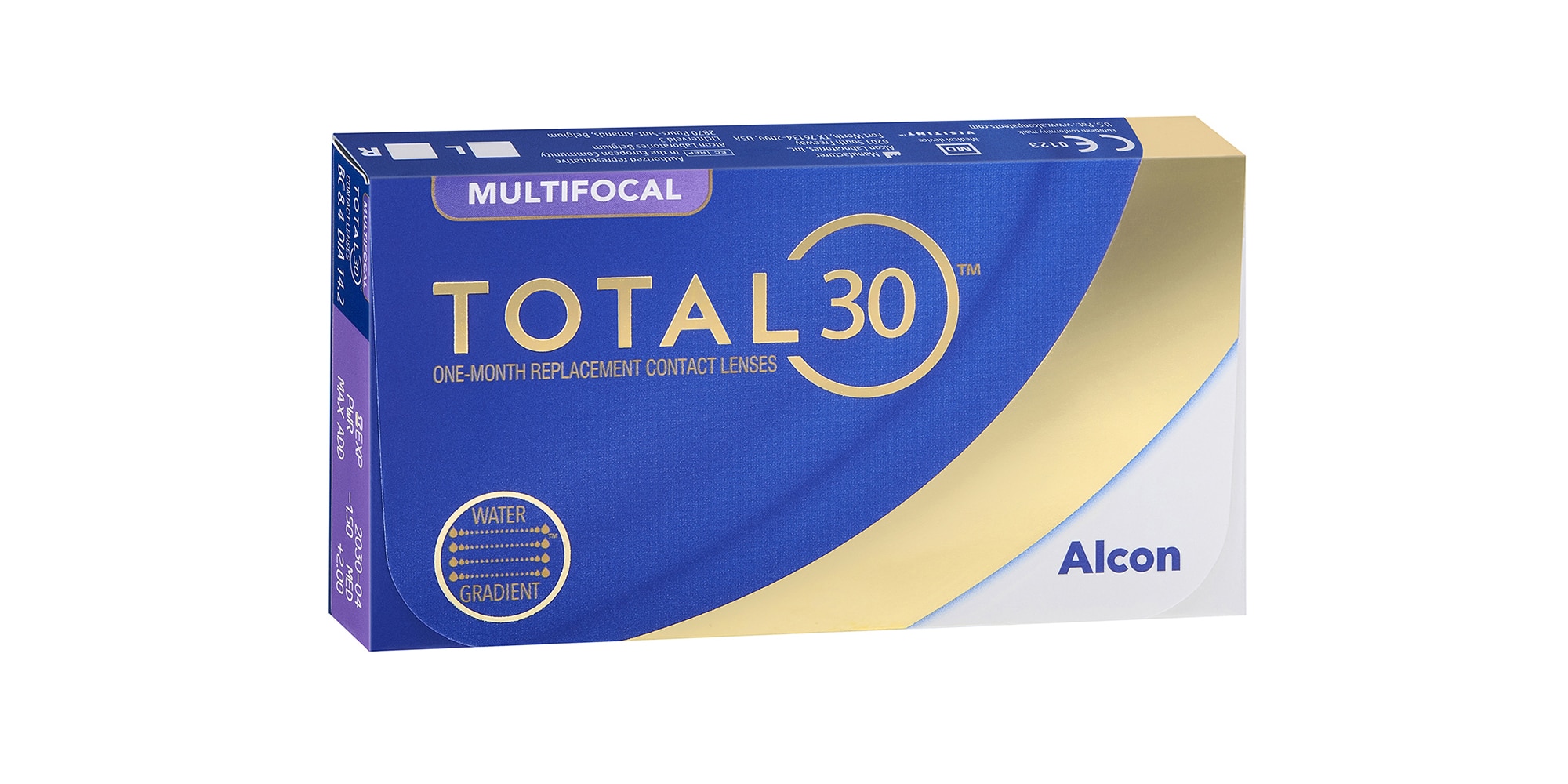 ALCON  TOTAL30 MONTHLY MULTIFOCAL 3PK