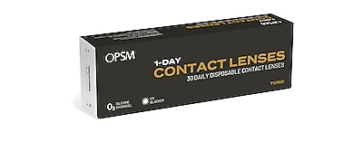 OPSM OPSM LOVES EYES 1 DAY TORIC 30PK