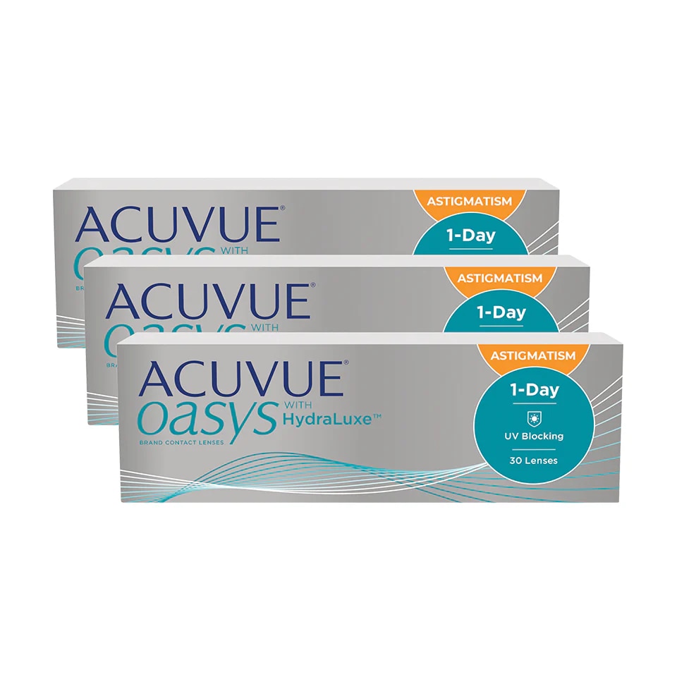 ACUVUE  OASYS 1-DAY FOR ASTIGMATISM 3X30PK