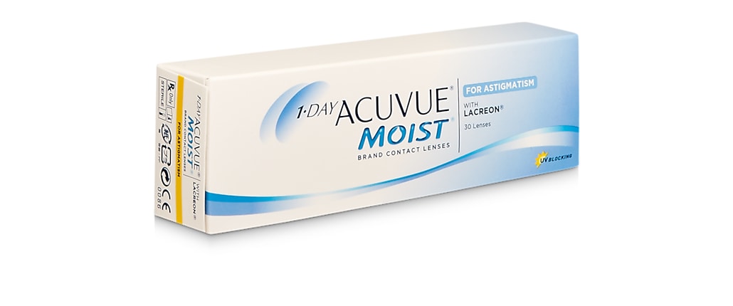 ACUVUE 1-DAY  MOIST FOR ASTIGMATISM 30PK