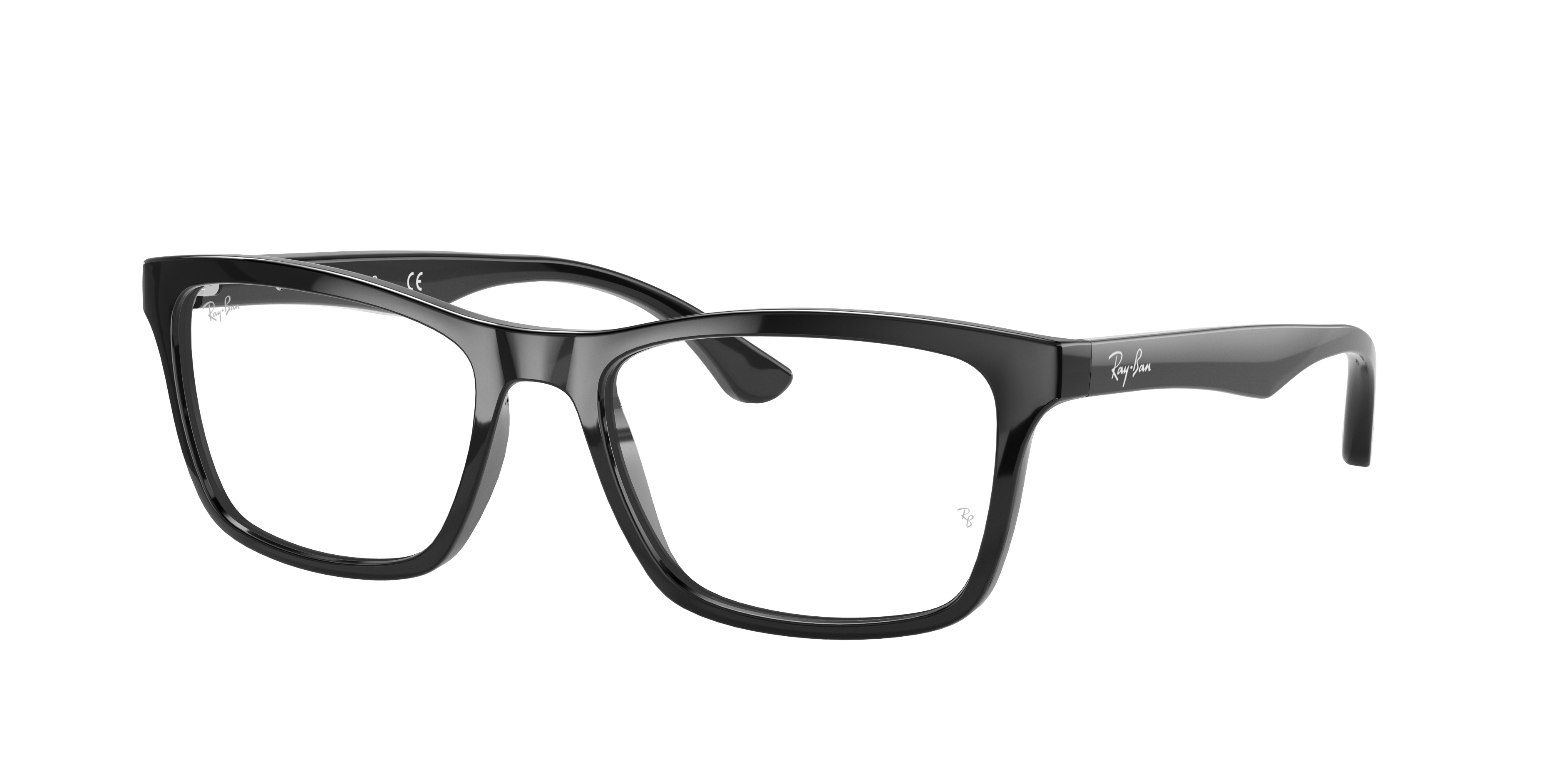 ray ban glasses black and clear