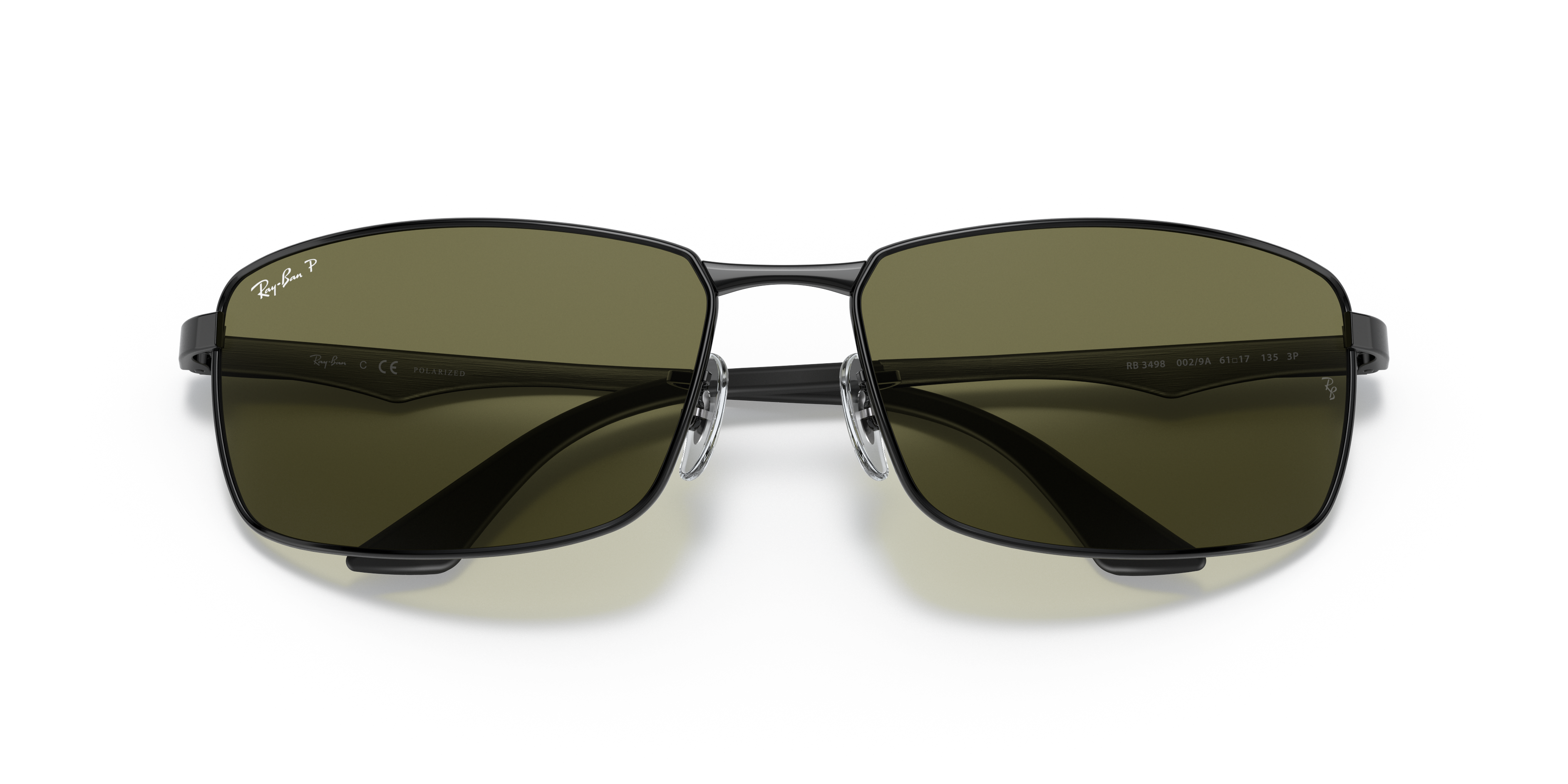 0RB3498 RB3498 N/A Sunglasses in Black Metal | OPSM