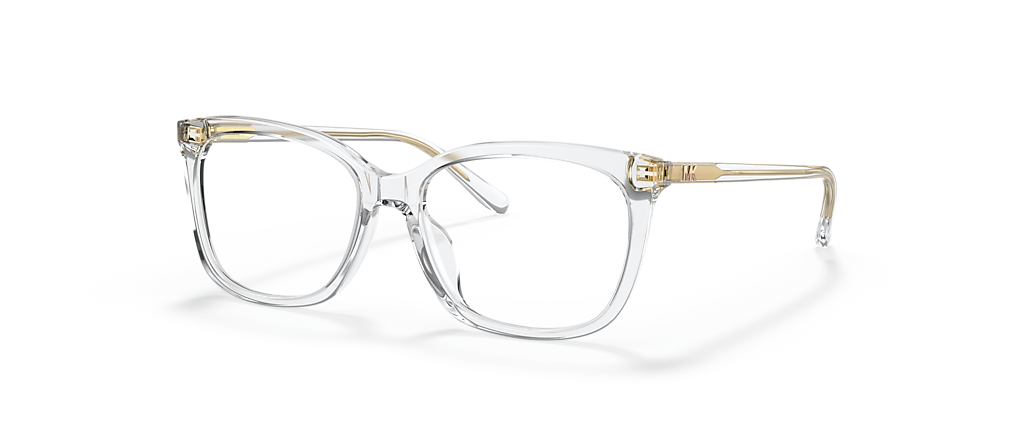 Michael Kors MK4067U Santa Clara Clear Prescription Eyeglasses |  