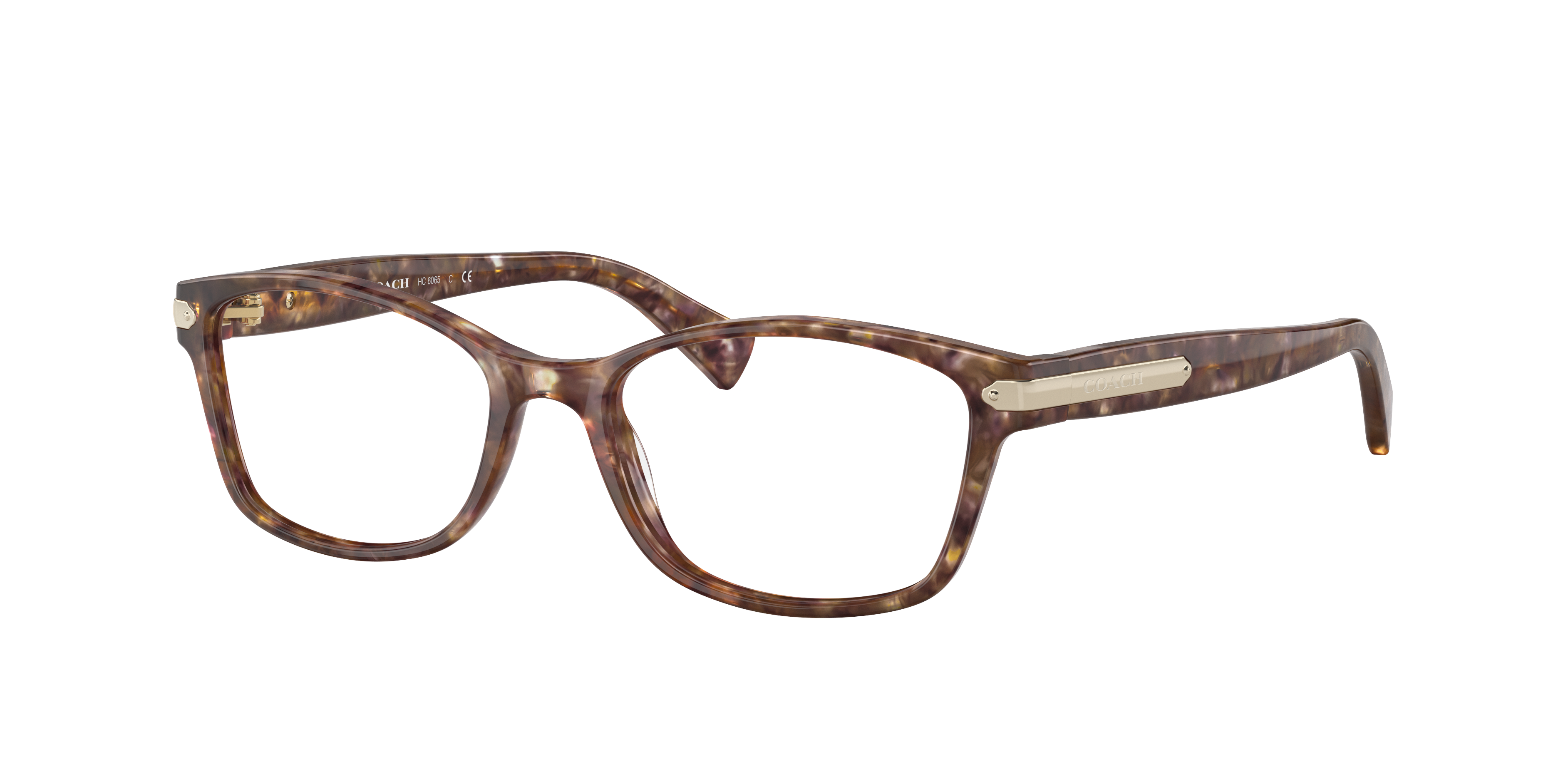 coach eyeglasses brown