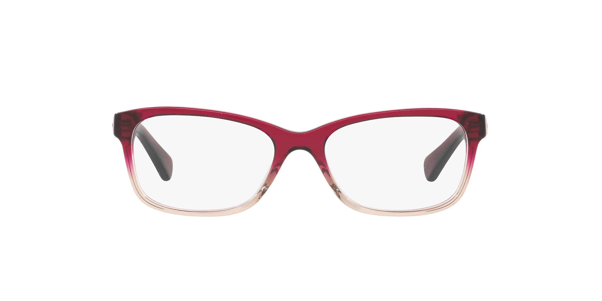 Coach sales burgundy glasses