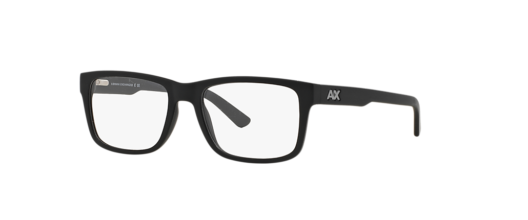 Armani exchange 2025 black glasses