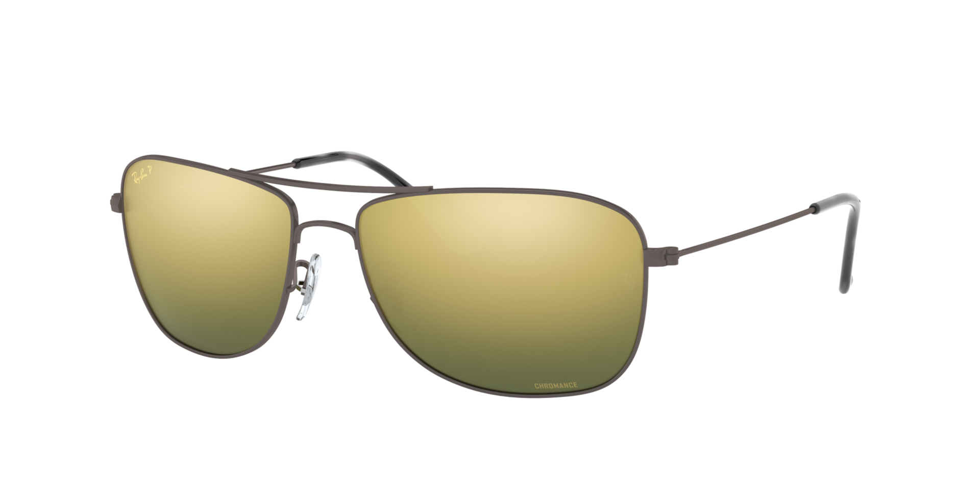 0RB3543 RB3543 CHROMANCE Sunglasses in Gunmetal Metal | OPSM