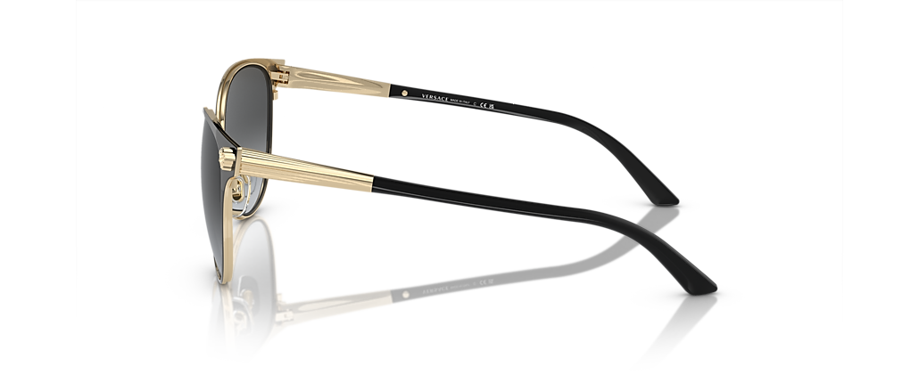 Versace VE2168 Sunglasses with Grey Gradient lenses and Versace VE2168 Sunglasses with Grey Gradient lenses and