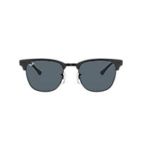 0RB3716 RB3716 CLUBMASTER METAL Sunglasses in Black Metal | OPSM