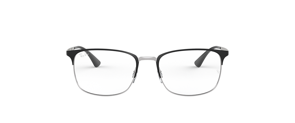 Ray-Ban RB6421 Optics Glasses with Black On Silver frame | OPSM