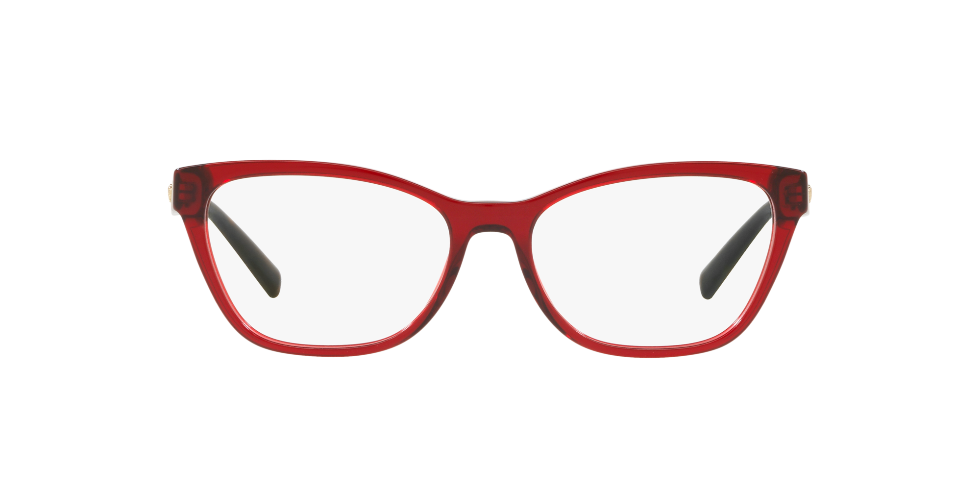 versace red eyeglasses