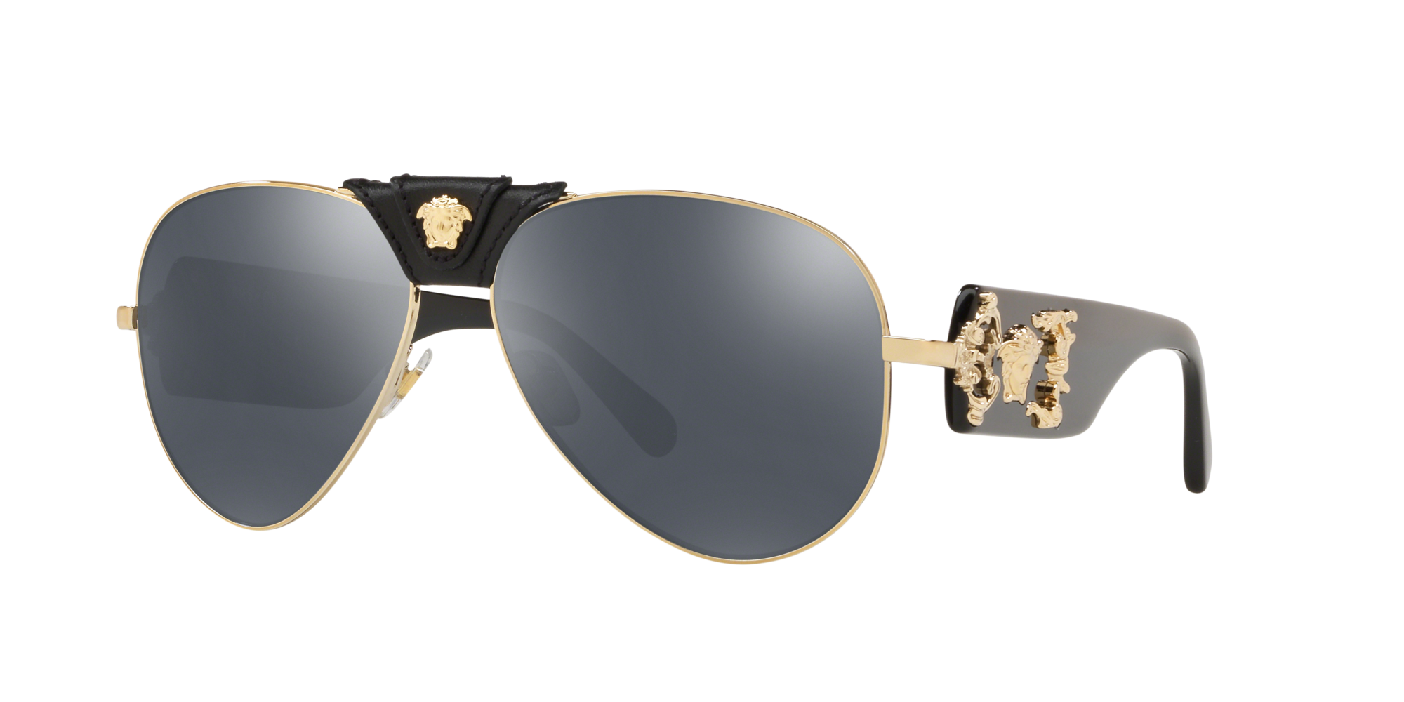 Versace in Pale Gold Sunglasses | OPSM