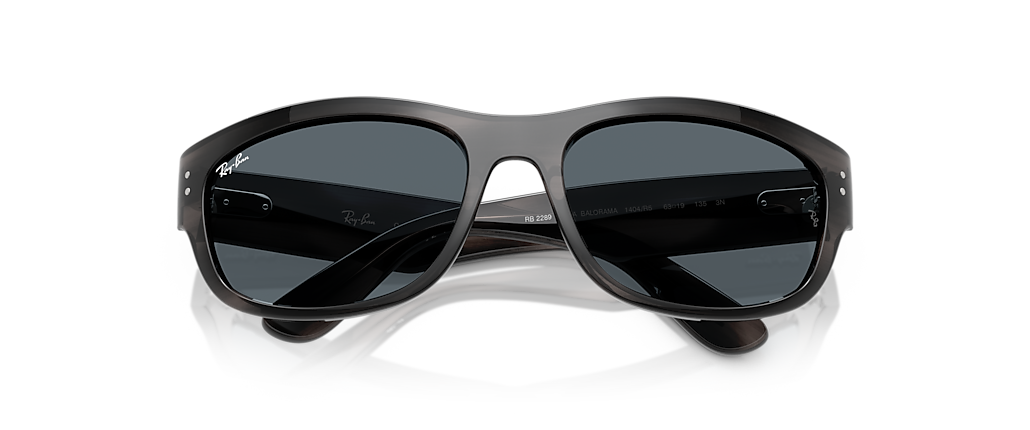 Ray-Ban RB2289 Mega Balorama Sunglasses with Blue lenses and Ray-Ban RB2289 Mega Balorama Sunglasses with Blue lenses and