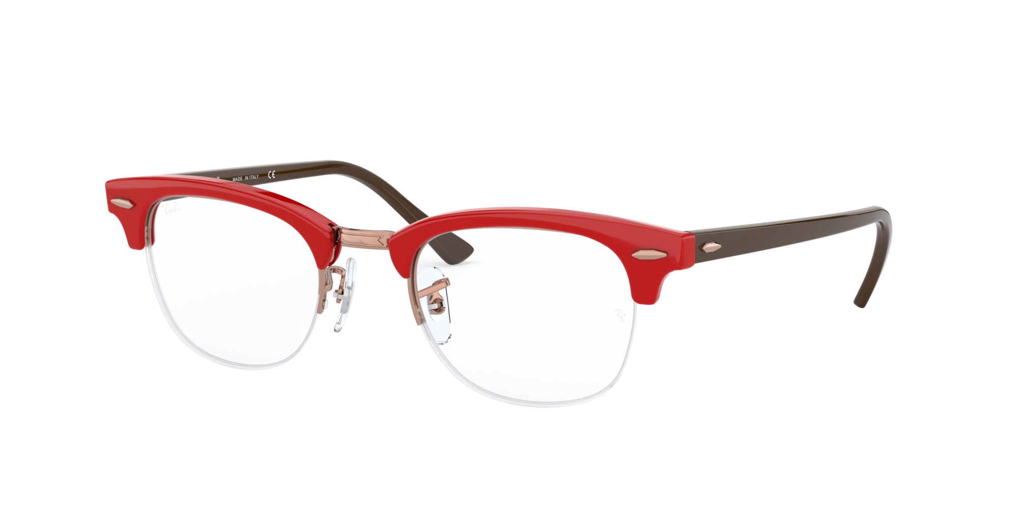 red clubmaster sunglasses