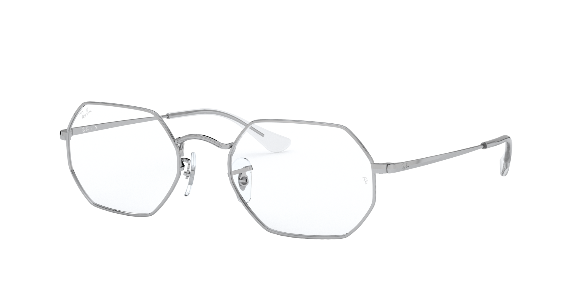 ray ban glasses silver frame
