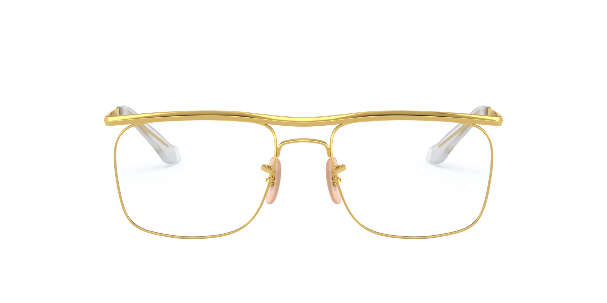 ray ban gold frames