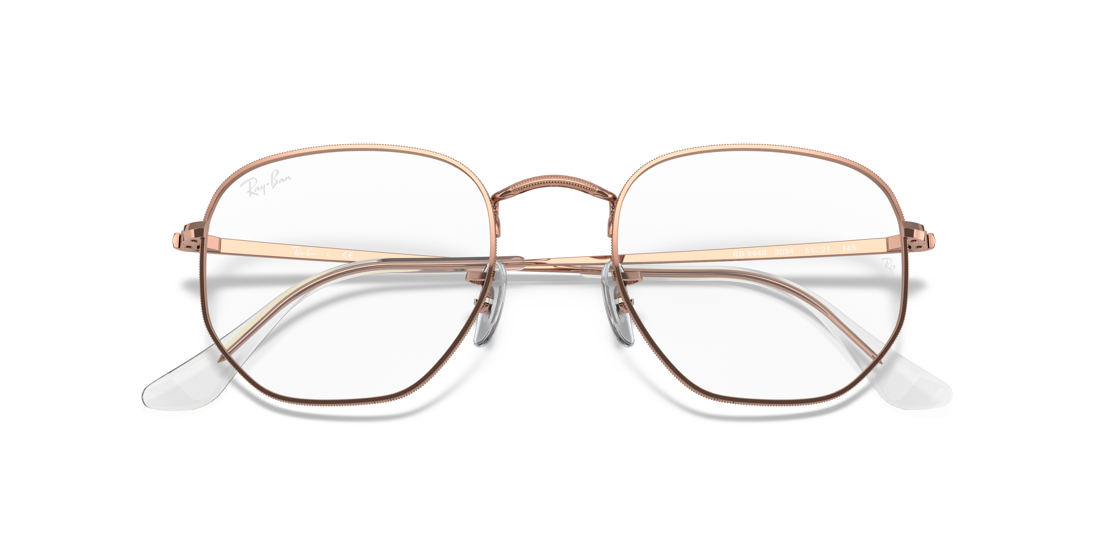 ray ban hexagonal optical