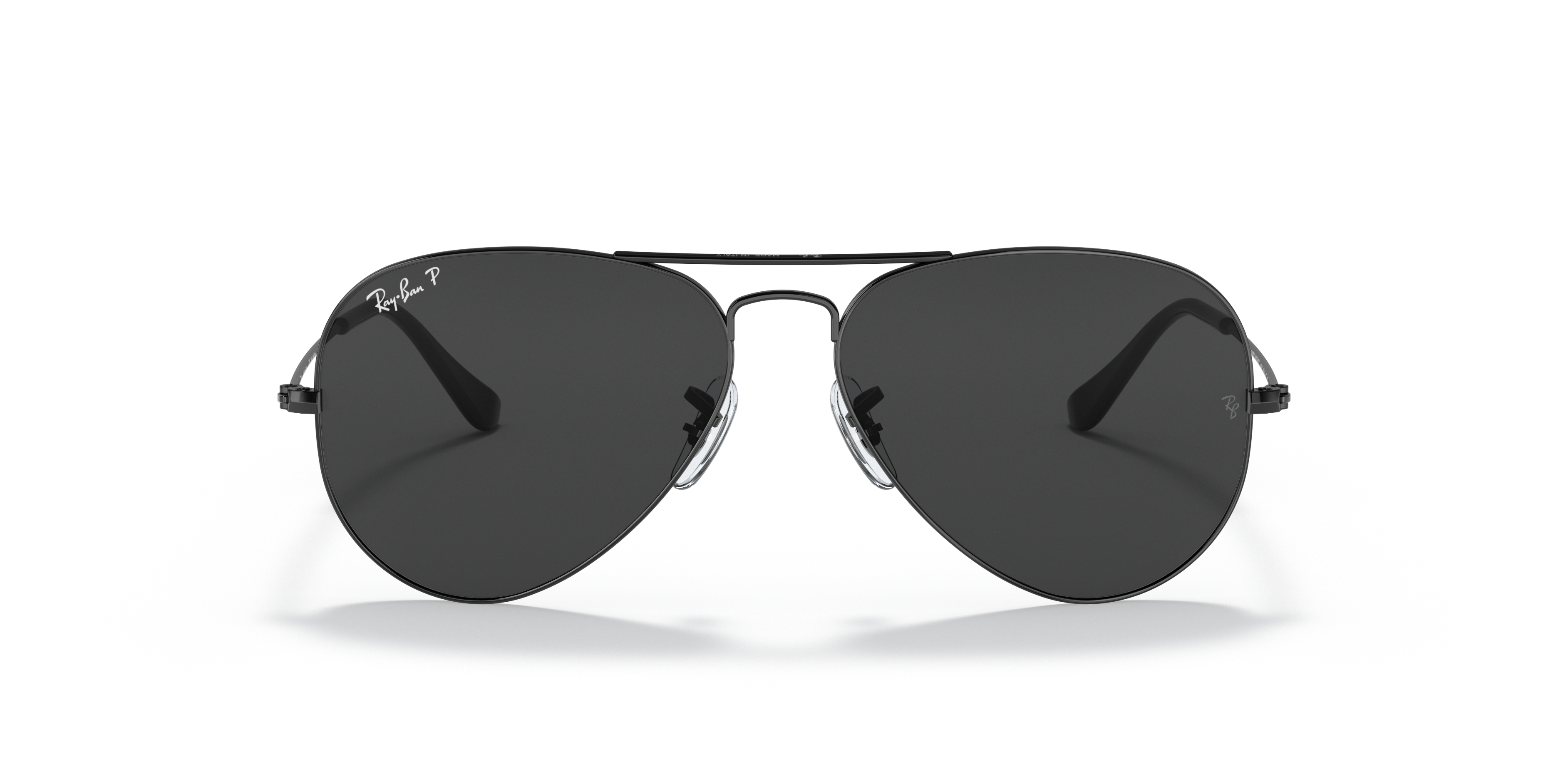 rb3025 aviator large metal black