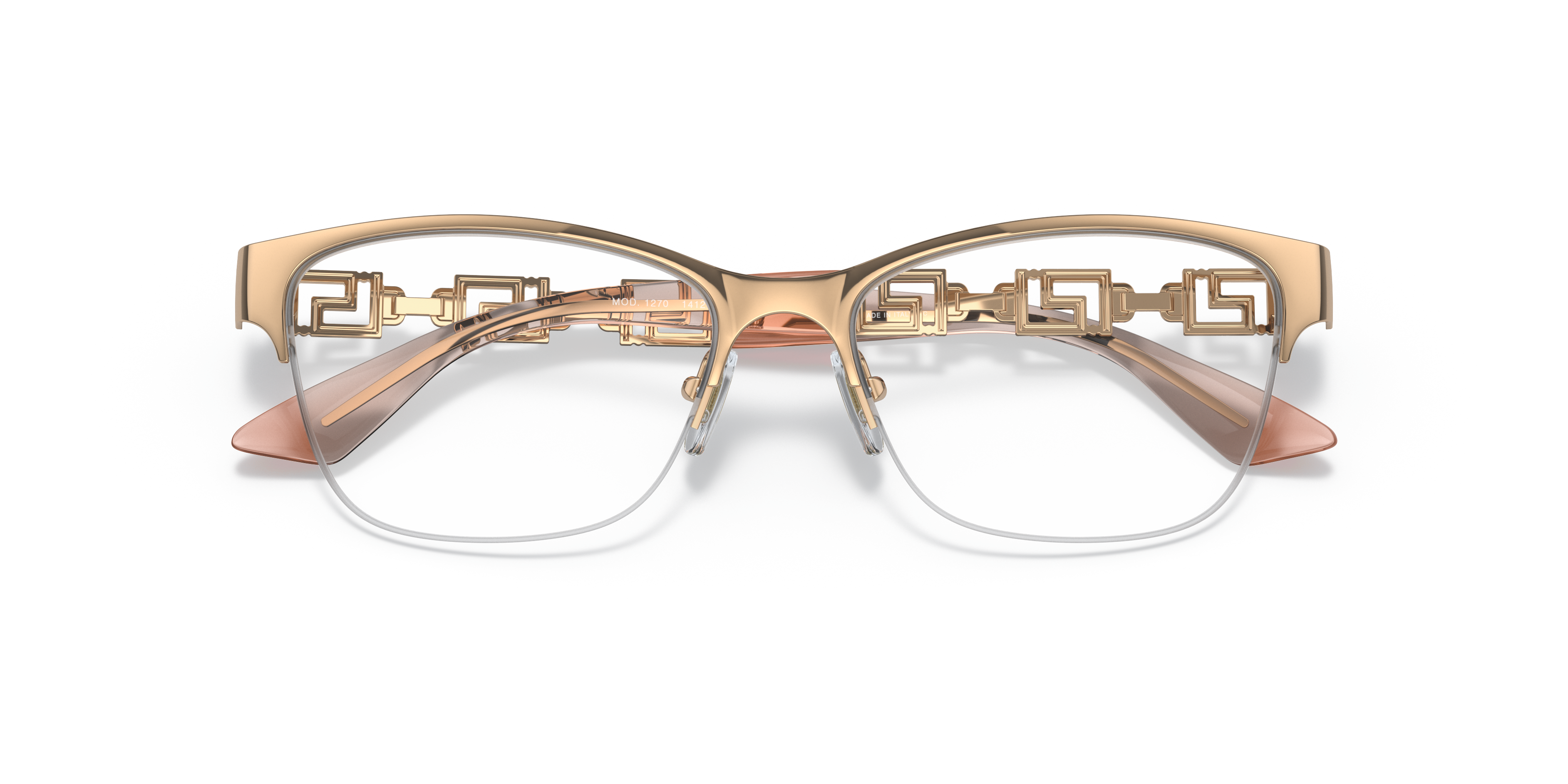 versace rose gold frames