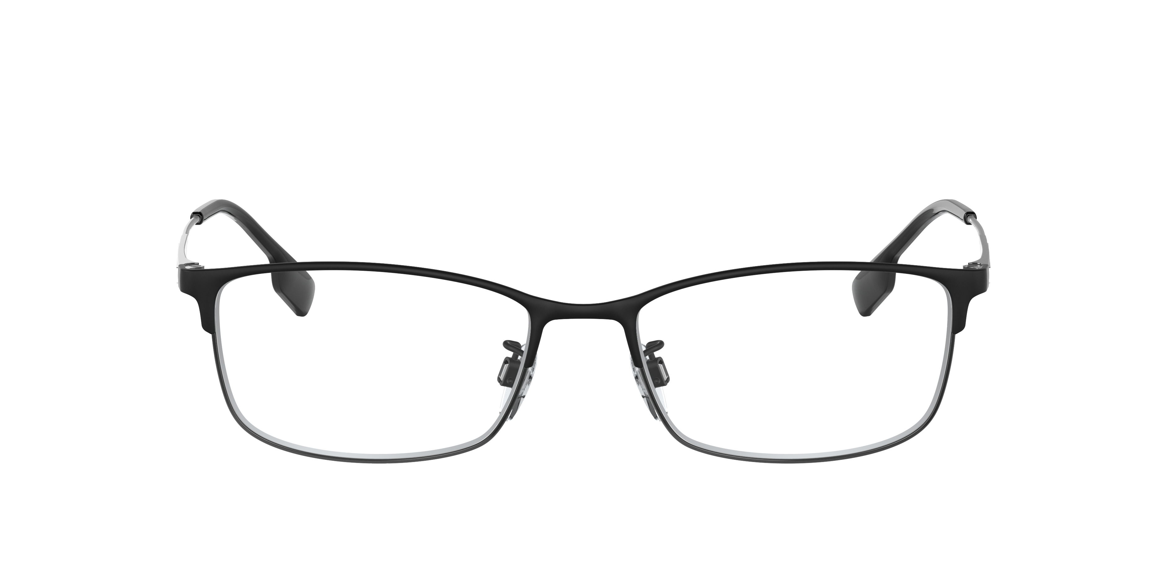 burberry half rim eyeglasses