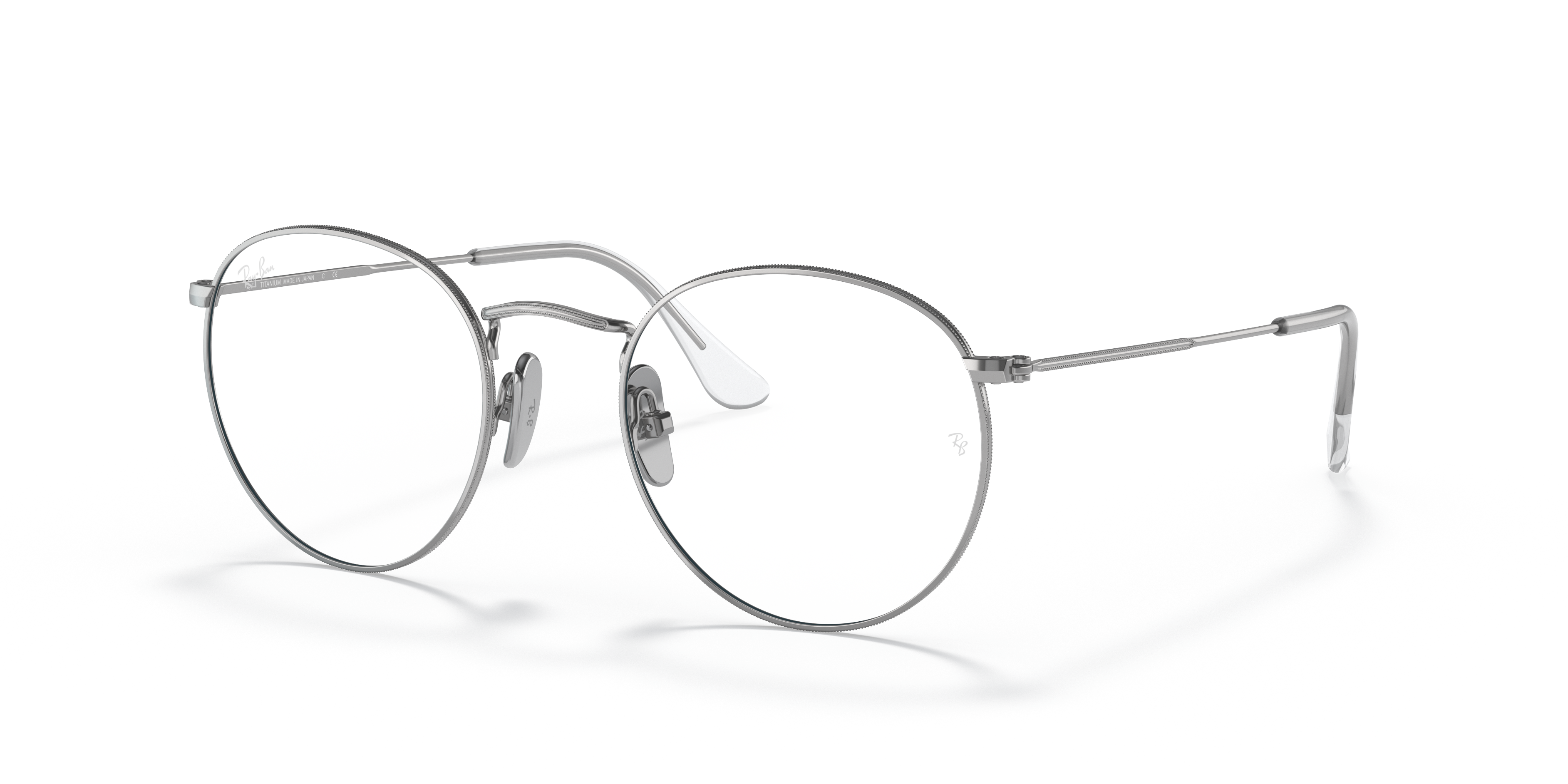 ray ban round silver frame