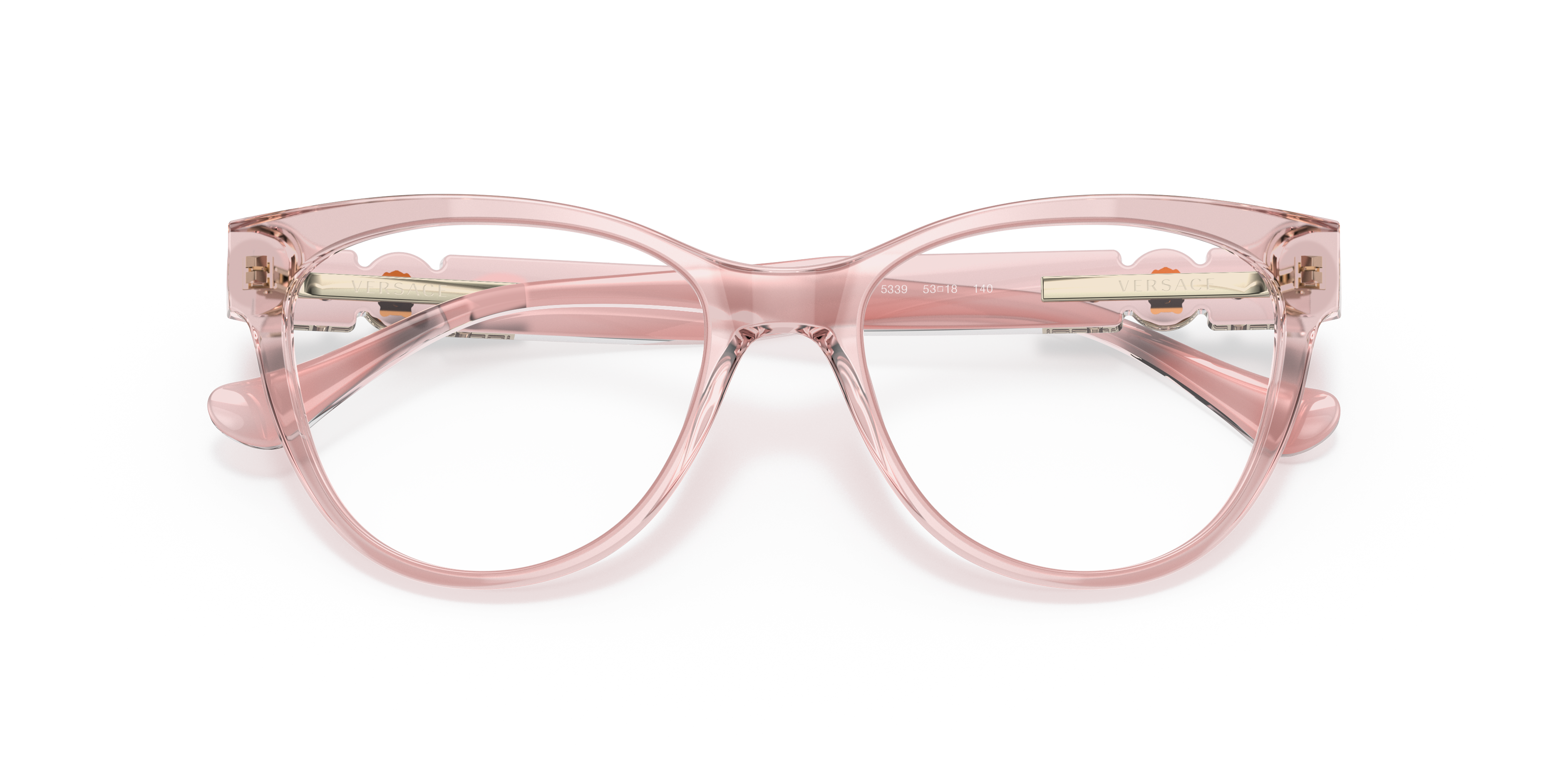 pink translucent glasses