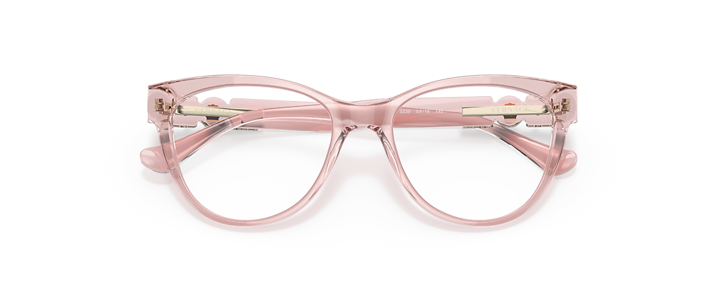 Pink transparent glasses online