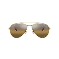 0RB3625 RB3625 New Aviator Sunglasses in Gold Metal | OPSM