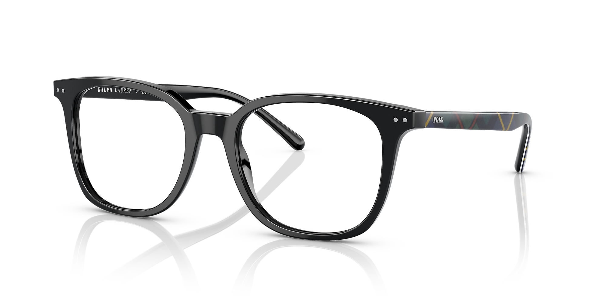 Black polo clearance glasses