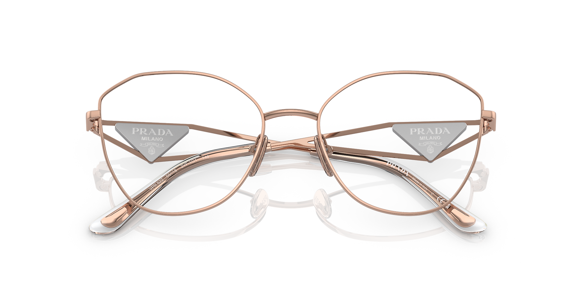 Prada rose cheap gold glasses