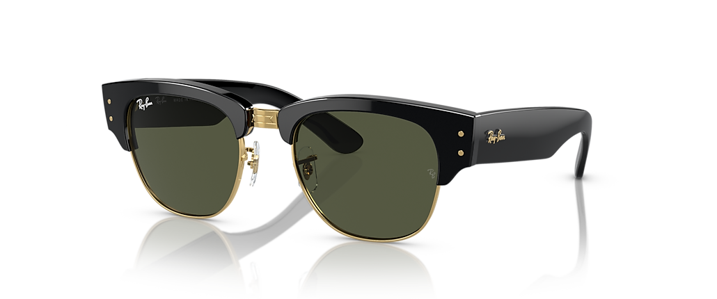 Black and gold clubmaster glasses online