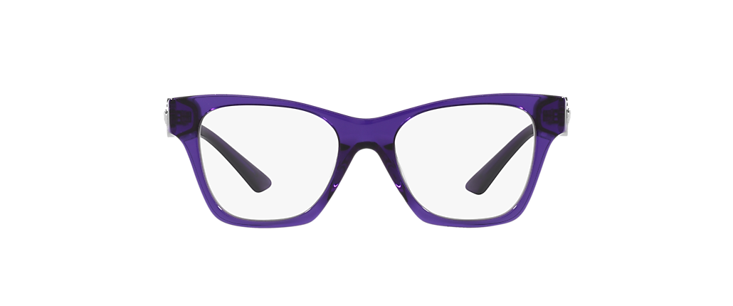 Versace VE3341U Glasses with Transparent Purple frame OPSM