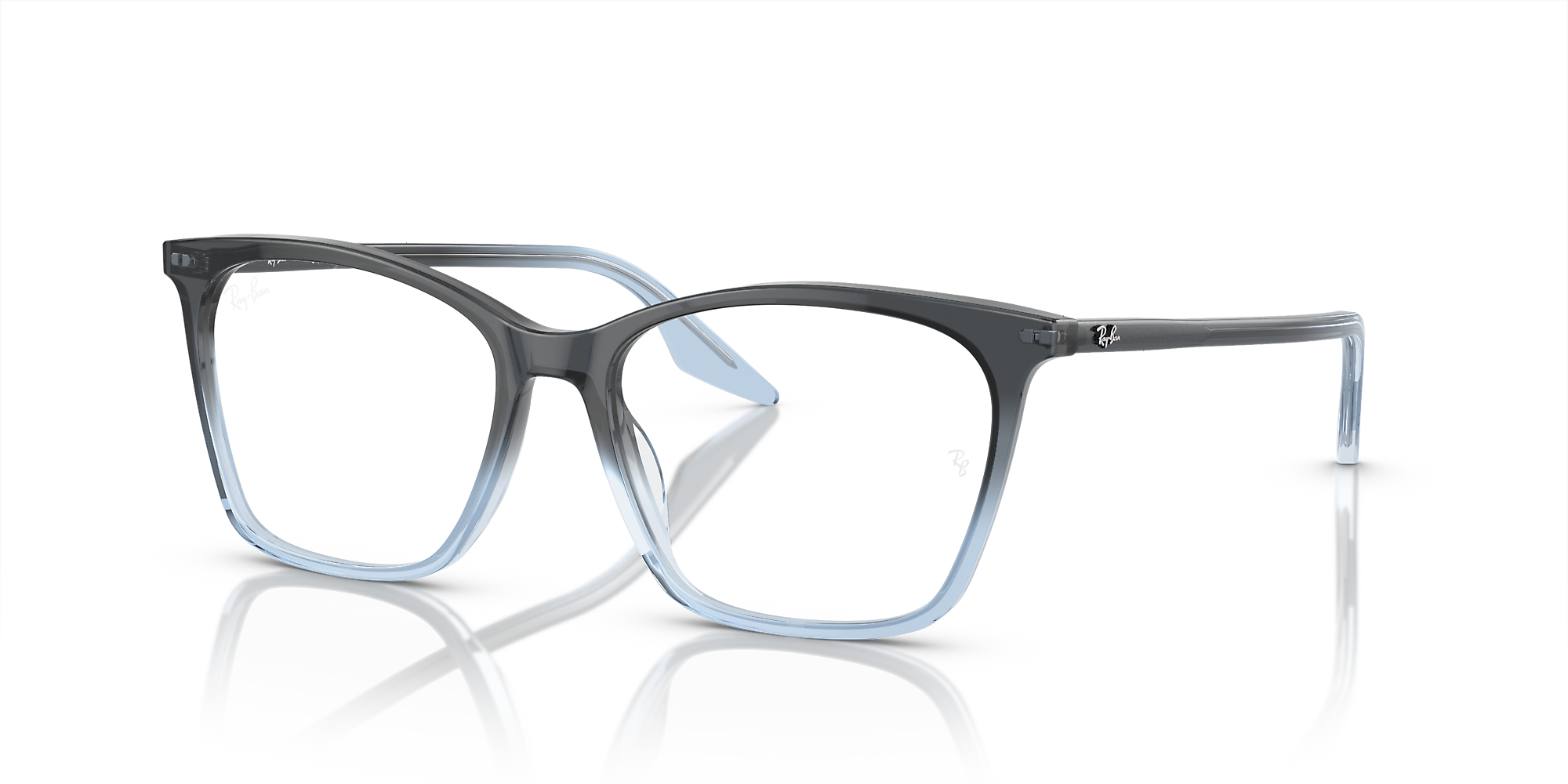 Ray-Ban RB5422 Optics Glasses with Blue & Light Blue frame