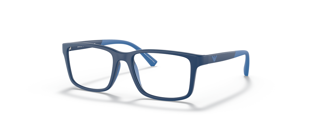 Blue best sale armani glasses