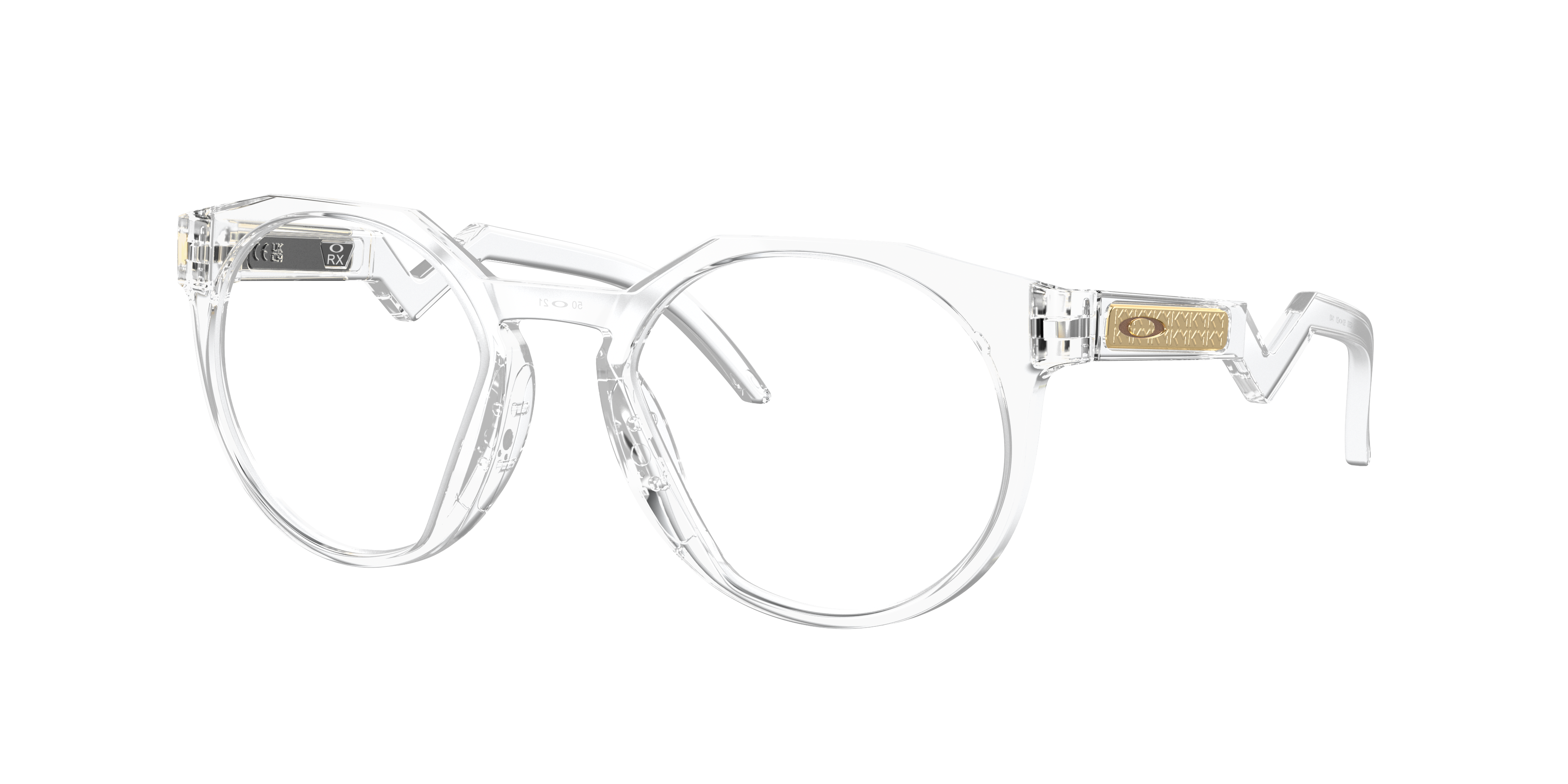 New OAKLEY Overhead Eyeglasses OX8060-0359 59-16 X-Large Polished Clear  Frames | eBay