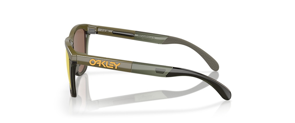 Oakley OO9284 Frogskins™ Range 55 Prizm 24K Polarized & Dark Brush Polarized  Sunglasses