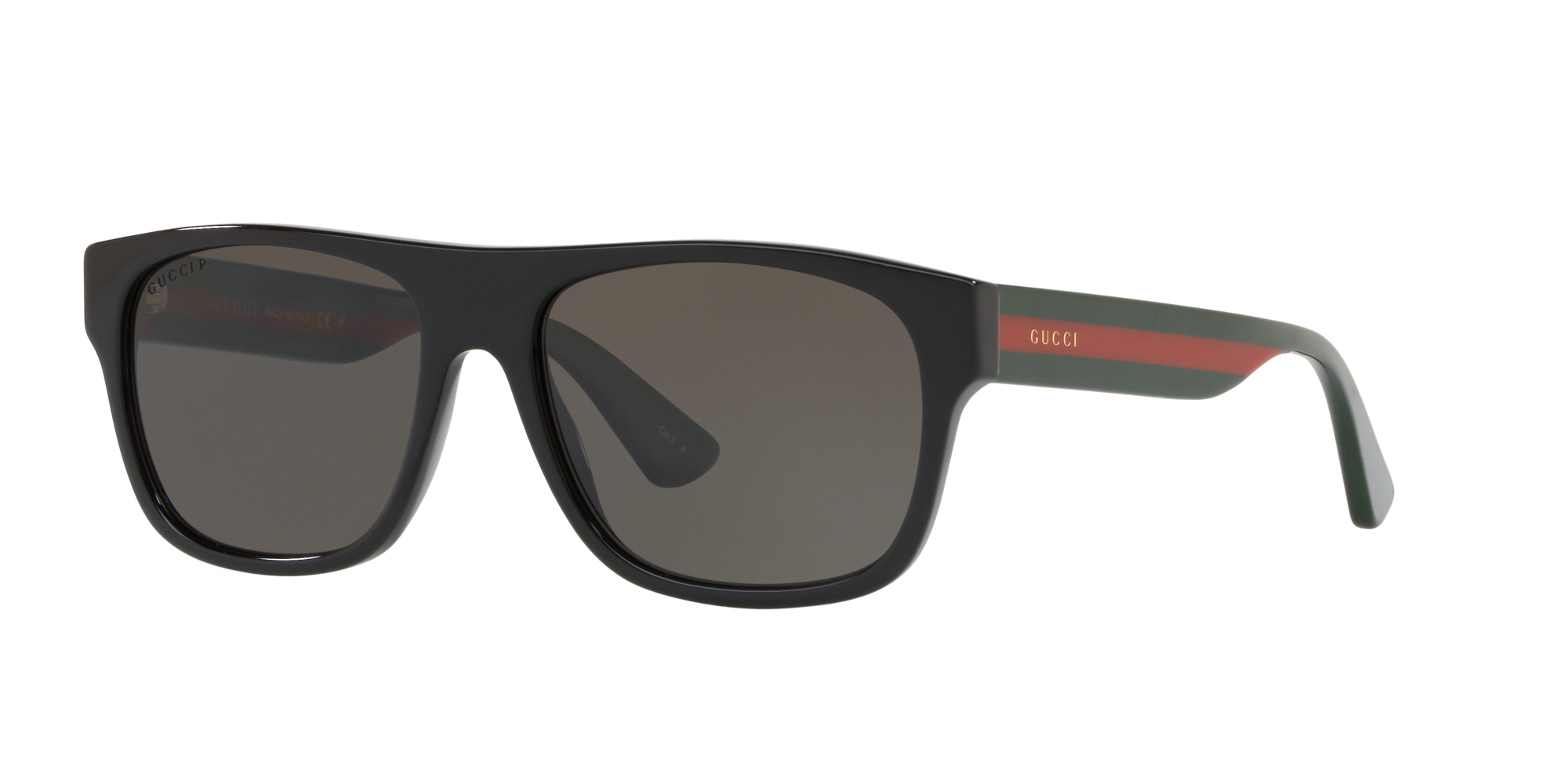 GUCCI 0925 Black Logo Polarized Aviator Unisex Sunglasses GG0925S 005 Pilot  | eBay