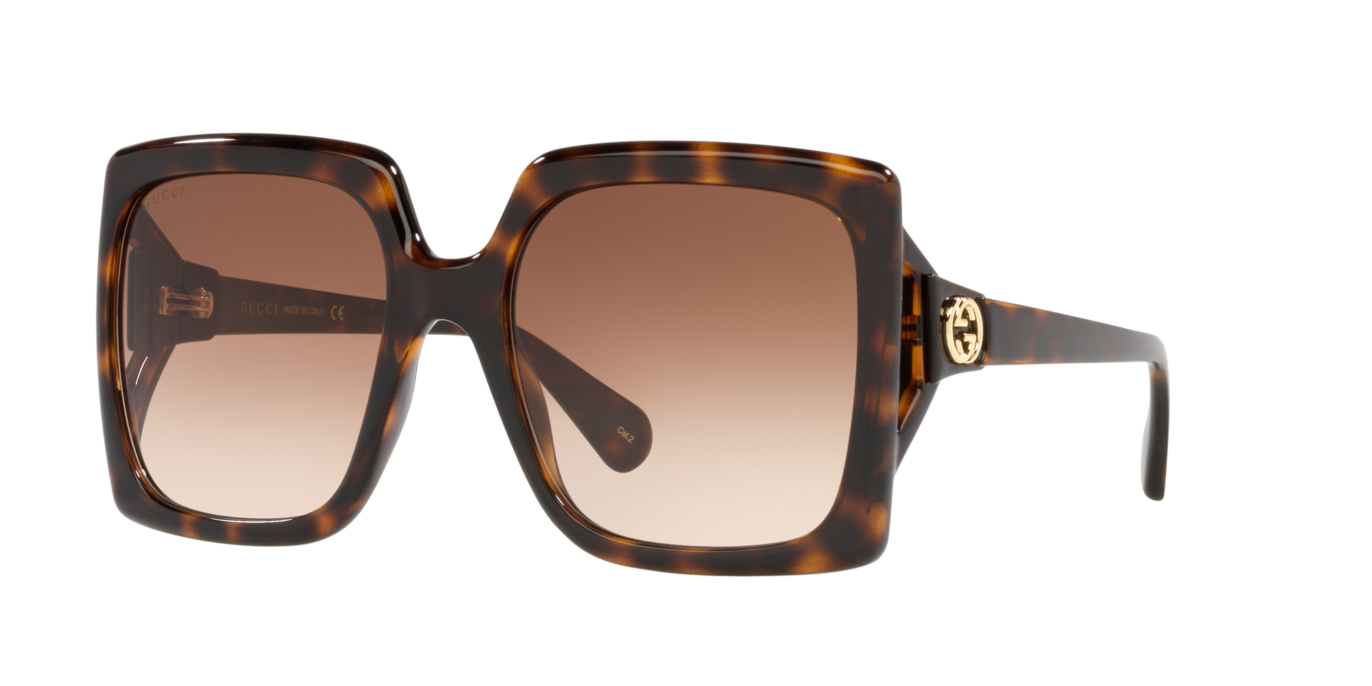 square gg injected sunglasses